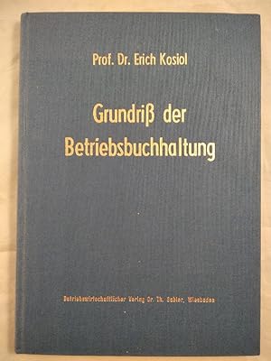 Grundriß der Betriebsbuchhaltung.