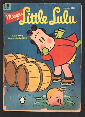 Marge's Little Lulu #53 1952-Dell-Tubby & Witch Hazel appear-Low grade reading copy-Cover loose-G-