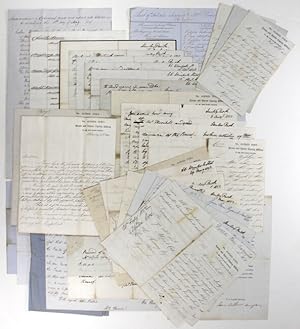 Small archive of letters largely between Henrietta Philippine Thornhill, nee Beaufoy, J. W. Newel...