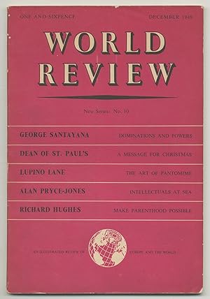 Seller image for World Review - New Series, No. 10, December 1949 for sale by Between the Covers-Rare Books, Inc. ABAA