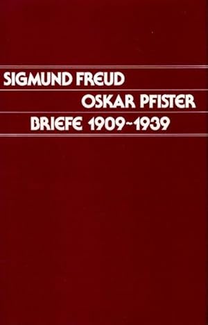 Imagen del vendedor de Freud Pfister Briefe 1909-1939. Herausgegeben von Ernst L. Freud. a la venta por nika-books, art & crafts GbR