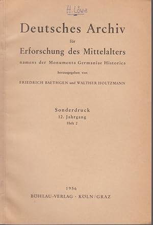 Zur Vita Hadriani. [Aus: Deutsches Archiv für Erforschung des Mittelalters, 12. Jg., Heft 2].