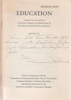 European Unification, the Third World and the Politics of Peace. [From: Education, Vol. 51/52, 19...