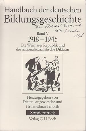 Erwachsenenbildung. [Aus: Handbuch der deutschen Bildungsgeschichte, Bd. 5, 1918-1945. DIe Weimar...