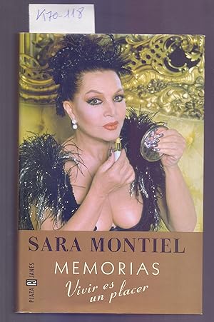 Imagen del vendedor de SARA MONTIEL, MEMORIAS, VIVIR ES UN PLACER a la venta por Libreria 7 Soles
