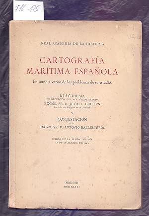 Seller image for CATOGRAFIA MARITIMA ESPAOLA for sale by Libreria 7 Soles
