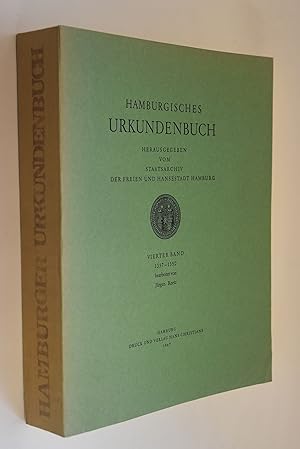 Bild des Verkufers fr Hamburgisches Urkundenbuch; Teil: Bd. 4., 1337 - 1350. Bearb. von Jrgen Reetz zum Verkauf von Antiquariat Biebusch