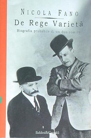 Seller image for De Rege varieta' for sale by Librodifaccia