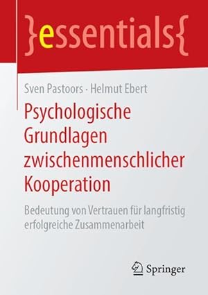 Immagine del venditore per Psychologische Grundlagen zwischenmenschlicher Kooperation venduto da moluna