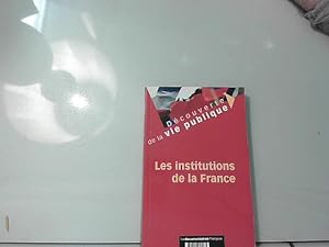 Bild des Verkufers fr Les institutions de la France zum Verkauf von JLG_livres anciens et modernes