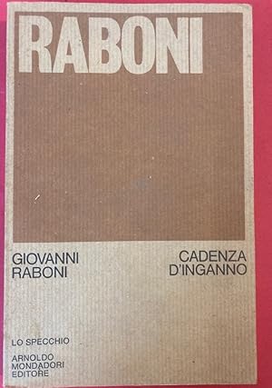 Seller image for Cadenza d'Inganno. for sale by Plurabelle Books Ltd