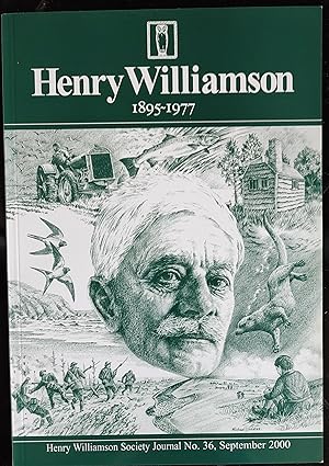 Seller image for Henry Williamson Society Journal No. 36, September 2000 for sale by Shore Books