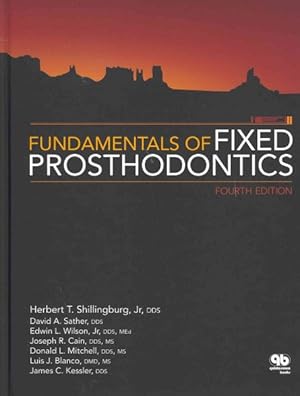 Immagine del venditore per Fundamentals of Fixed Prosthodontics venduto da GreatBookPrices