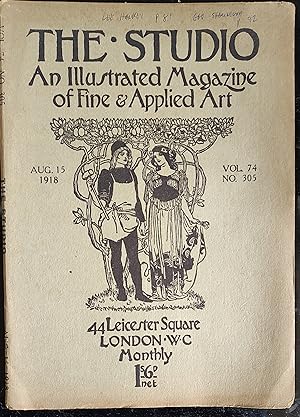 Imagen del vendedor de The Studio An Illustrated Magazine of Fine and Applied Art August 1918 Vol. 74 No.305 a la venta por Shore Books