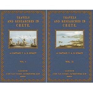 Bild des Verkufers fr Travels and Researches in Crete (2 Volumes) zum Verkauf von Versandantiquariat Nussbaum