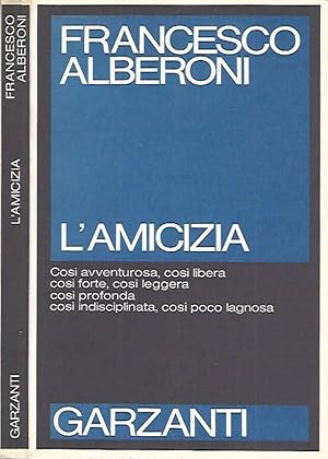 Immagine del venditore per L'amicizia venduto da Biblioteca di Babele