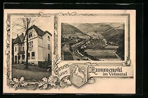 Ansichtskarte Rummenohl i. W., Restaurant von W. Dienstuhl, Panorama