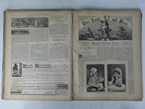 Imagen del vendedor de Band 57, 1887, Nr. 13a und 13b bis 38. Zusammen 27 Ausgaben in einem Band a la venta por Celler Versandantiquariat