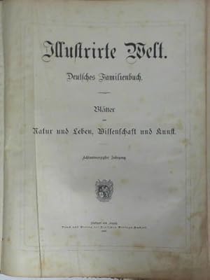 Bild des Verkufers fr Bltter aus Leben, Wissenschaft und Kunst - 48. Jahrgang 1900, Heft 1 bis Heft 28 zusammen in einem Band zum Verkauf von Celler Versandantiquariat