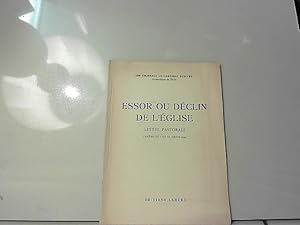 Immagine del venditore per Essor ou declin de l'eglise. lettre pastorale careme de l'an de grace 1947 venduto da JLG_livres anciens et modernes