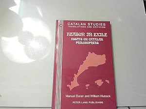 Seller image for Reason in Exile: Essays on Catalan Philosophers for sale by JLG_livres anciens et modernes