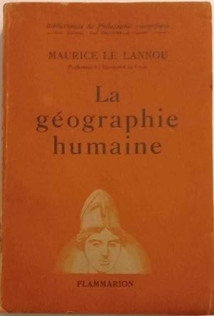 La geographie humaine