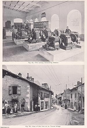 Grenoble-Chapareillan Electric Railway. An original article from Engineering, 1901.