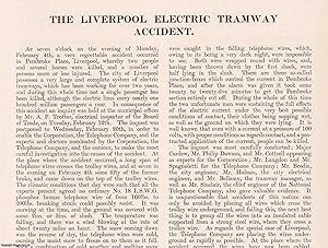 The Liverpool Electric Tramway Accident. An original article from Engineering, 1901.