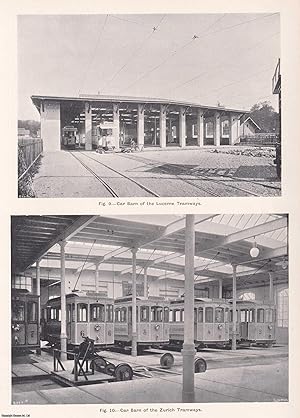 Electric Tramway Practice in Switzerland. An original article from Engineering, 1901.