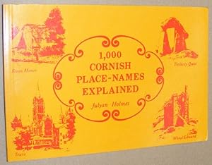 Seller image for 1000 Cornish Place Names Explained for sale by Nigel Smith Books