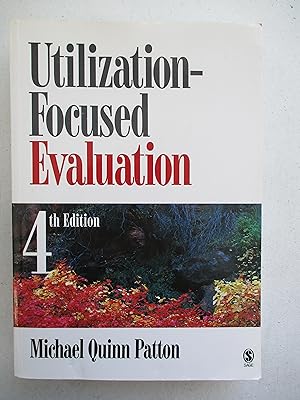 Seller image for Utilization-Focused Evaluation for sale by Coas Books
