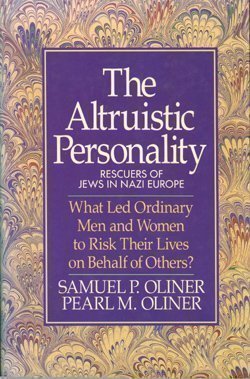 Seller image for The Altruistic Personality : Rescuers of Jews in Nazi Europe for sale by Coas Books