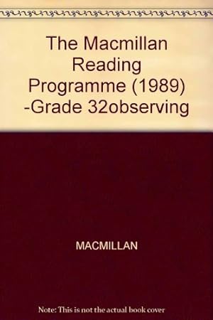 Seller image for Observing (Connections, Macmillan reading program) for sale by Reliant Bookstore