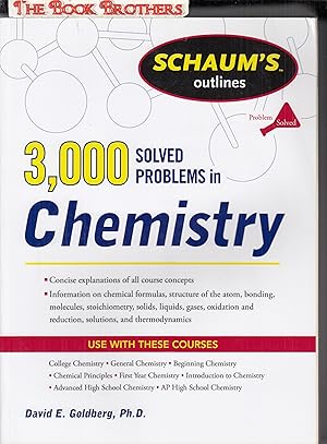 Immagine del venditore per 3,000 Solved Problems In Chemistry (Schaum's Outlines) venduto da THE BOOK BROTHERS