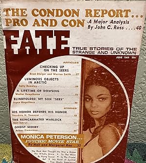 Fate Magazine, True Stories of the Strange and Unknown June 1969 Vol 22 No. 6 Issue 231