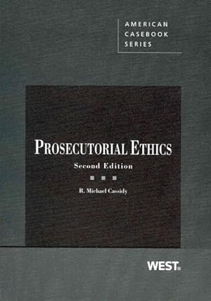 Seller image for Prosecutorial Ethics for sale by GreatBookPrices