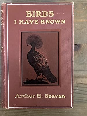 Seller image for Birds I Have Known for sale by Forecastle Books