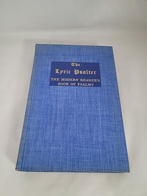 Seller image for The Lyric Psalter : The Modern Reader's Book of Psalms for sale by Third Person Books