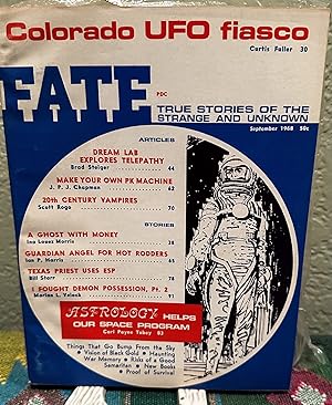 Fate Magazine; True Stories of the Strange and Unknown September 1968 Vol. 21 No. 9 Issue 222