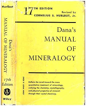 Imagen del vendedor de Dana's Manual of Mineralogy / 17th Edition a la venta por Cat's Curiosities