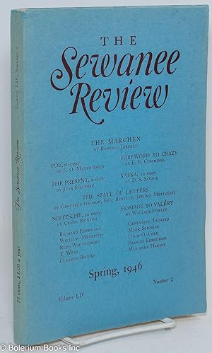 Seller image for The Sewanee Review: vol. 54, #2, Spring 1946: The Marchen for sale by Bolerium Books Inc.