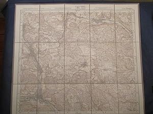 Ebingen 7720. Topographische Karte 1 : 25 000. Besichtigungsstand 1946