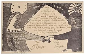 Seller image for I Heard in the Shell (Signed Broadside) for sale by Jeff Hirsch Books, ABAA