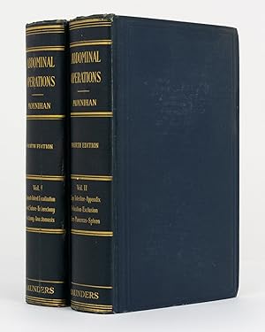 Imagen del vendedor de Abdominal Operations. Volume I [and] Volume II a la venta por Michael Treloar Booksellers ANZAAB/ILAB