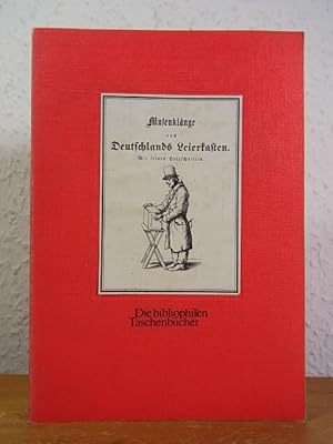 Bild des Verkufers fr Musenklnge aus Deutschlands Leierkasten. Die bibliophilen Taschenbcher Nr. 142 zum Verkauf von Antiquariat Weber