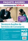 Paquete Ahorro Técnico/a Auxiliar de Servicios de Conserjería. Universidad de Sevilla