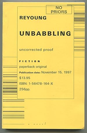 Bild des Verkufers fr Unbabbling zum Verkauf von Between the Covers-Rare Books, Inc. ABAA