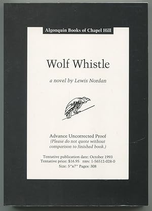 Seller image for Wolf Whistle for sale by Between the Covers-Rare Books, Inc. ABAA