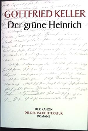 Immagine del venditore per Der grne Heinrich. venduto da books4less (Versandantiquariat Petra Gros GmbH & Co. KG)
