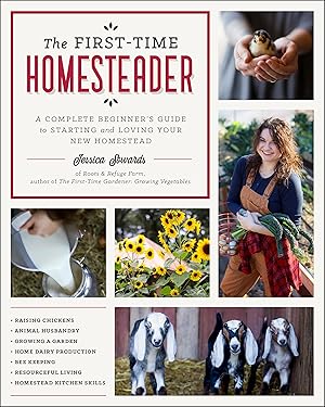 Immagine del venditore per The First-Time Homesteader: A Complete Beginner\ s Guide to Starting and Loving Your New Homestead venduto da moluna